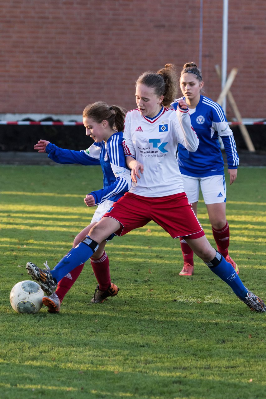 Bild 179 - B-Juniorinnen Hamburger SV - Holstein Kiel : Ergebnis: 0:1